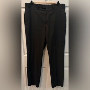 Ralph Lauren Men’s Black Dress Pants Flat Front Size 36x32